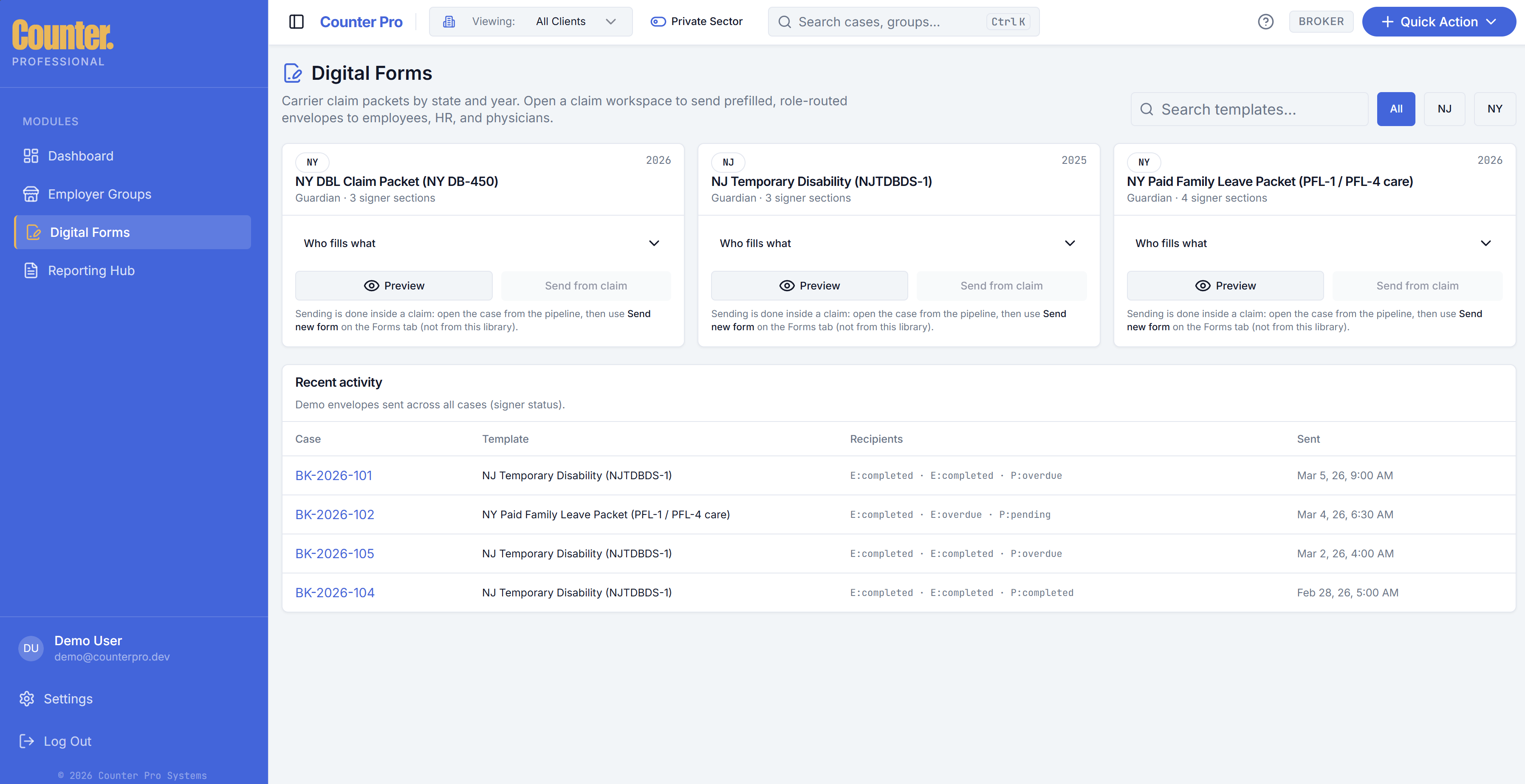 Digital Forms library
